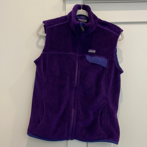 Patagonia Jackets & Blazers - Large Purple Patagonia vest